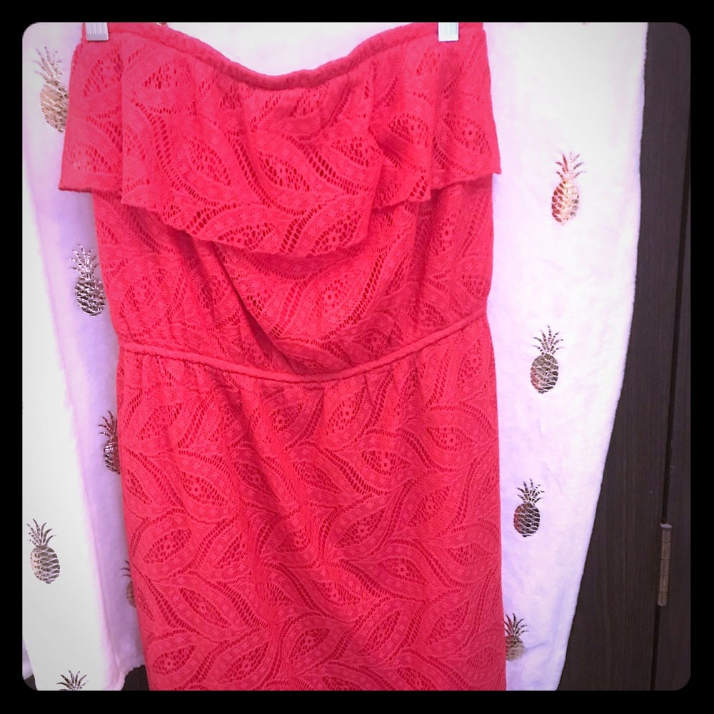 Maurices Plus Size Strapless Dress Like New